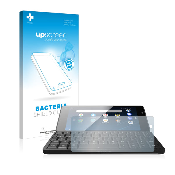 upscreen Bacteria Shield Clear Premium Antibacterial Screen Protector for Cosmo Communicator