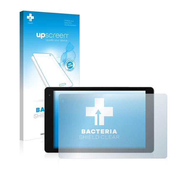 upscreen Bacteria Shield Clear Premium Antibacterial Screen Protector for Medion LifeTab X10609