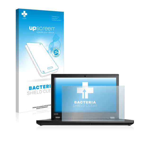 upscreen Bacteria Shield Clear Premium Antibacterial Screen Protector for Lenovo ThinkPad P53