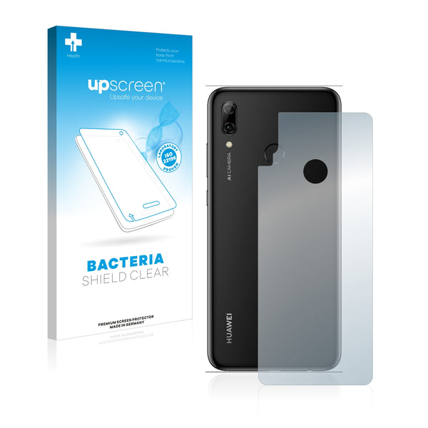 upscreen Bacteria Shield Clear Premium Antibacterial Screen Protector for Huawei P smart Pro 2019 (Back)