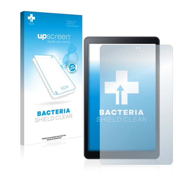 upscreen Bacteria Shield Clear Premium Antibacterial Screen Protector for Samsung Galaxy Tab A 10.5 2018 WiFi
