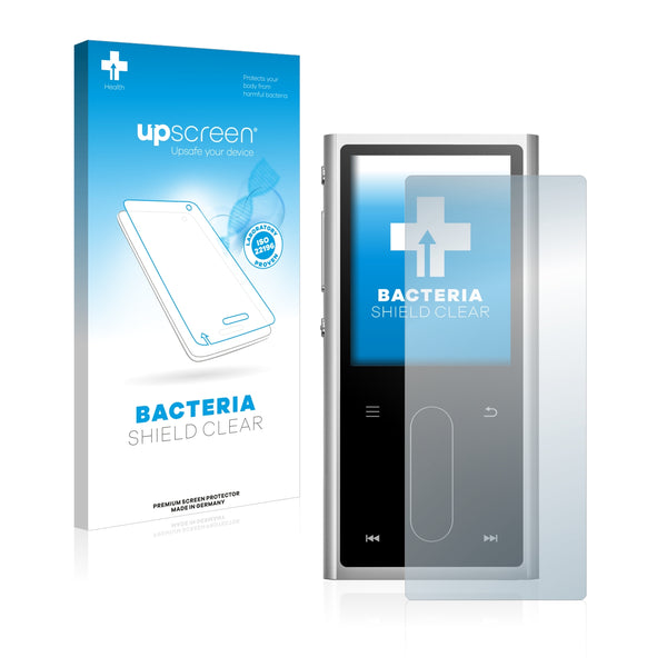 upscreen Bacteria Shield Clear Premium Antibacterial Screen Protector for FiiO M3K