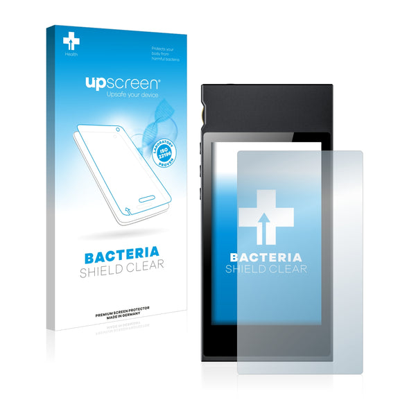 upscreen Bacteria Shield Clear Premium Antibacterial Screen Protector for FiiO M7K