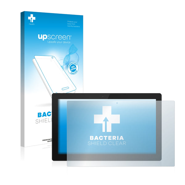 upscreen Bacteria Shield Clear Premium Antibacterial Screen Protector for TrekStor Primetab S11B