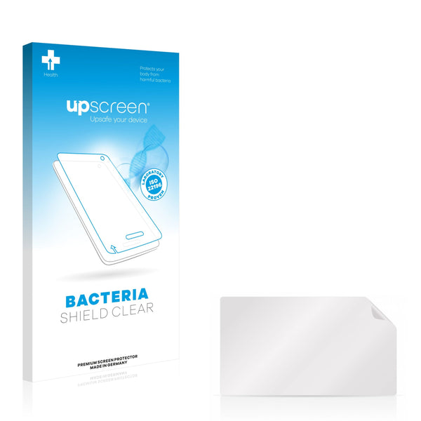 upscreen Bacteria Shield Clear Premium Antibacterial Screen Protector for Touch Panels with 4 inch Displays [89 mm x 50.2 mm, 16:9]