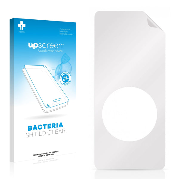 upscreen Bacteria Shield Clear Premium Antibacterial Screen Protector for Apple iPod nano (Front, 1st generation)