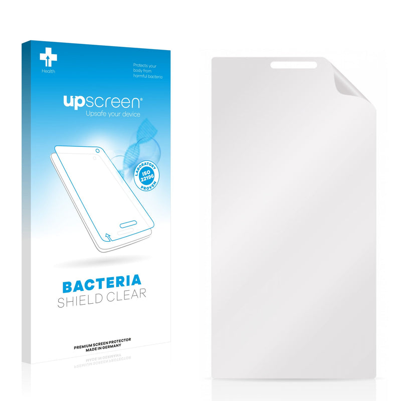 upscreen Bacteria Shield Clear Premium Antibacterial Screen Protector for Huawei Ascend P1 S