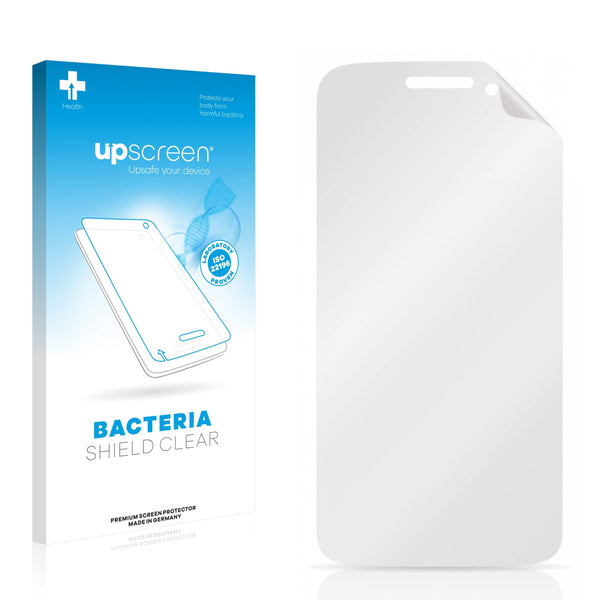 upscreen Bacteria Shield Clear Premium Antibacterial Screen Protector for Kazam Trooper X4.0