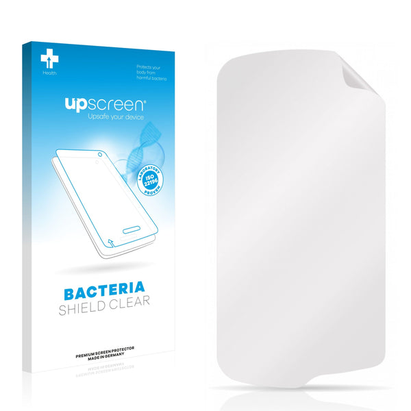 upscreen Bacteria Shield Clear Premium Antibacterial Screen Protector for Garmin Monterra