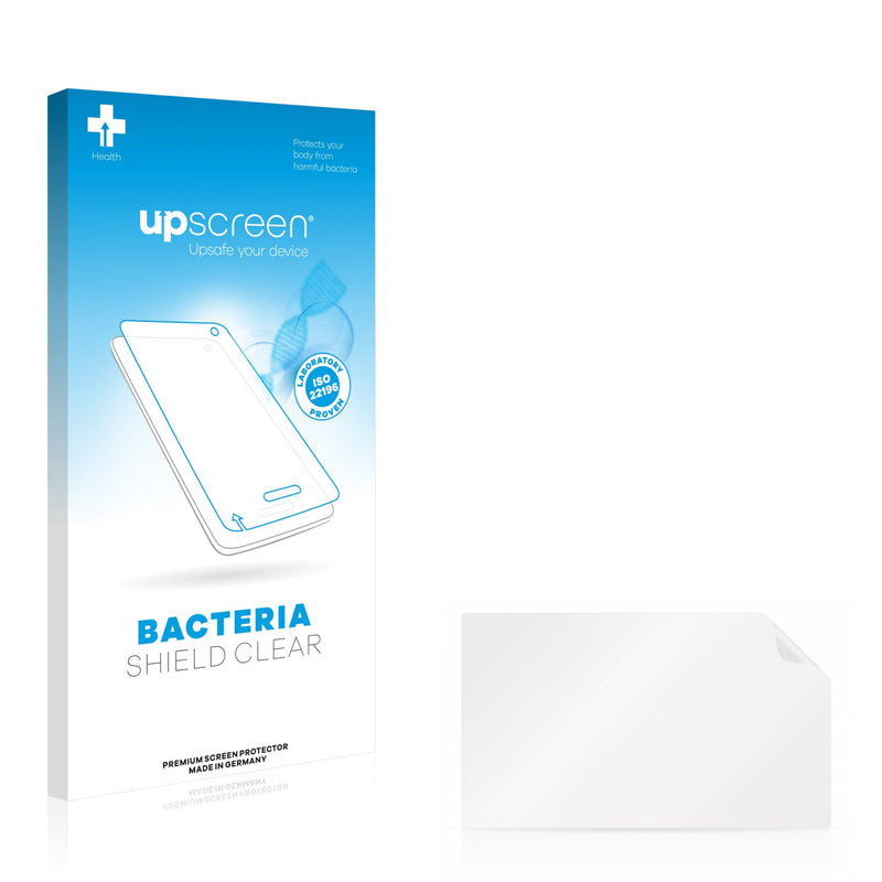 upscreen Bacteria Shield Clear Premium Antibacterial Screen Protector for Logicom Mappy Ulti E538T