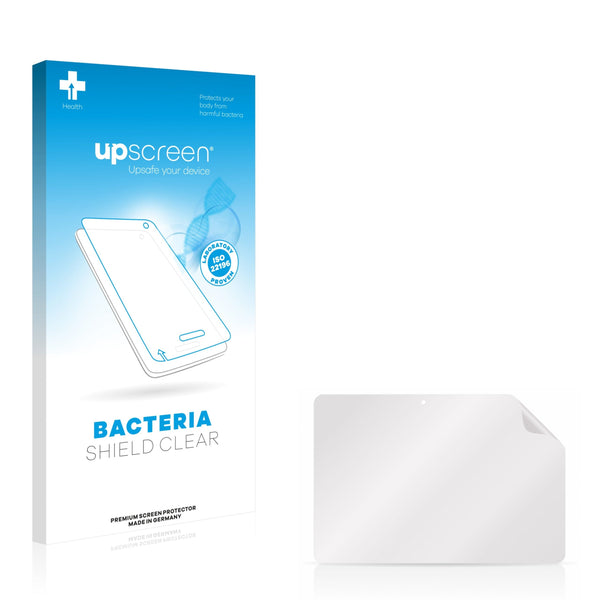 upscreen Bacteria Shield Clear Premium Antibacterial Screen Protector for Hannspree HannsPad T74R - 10.1 WIFI SN1AT74R