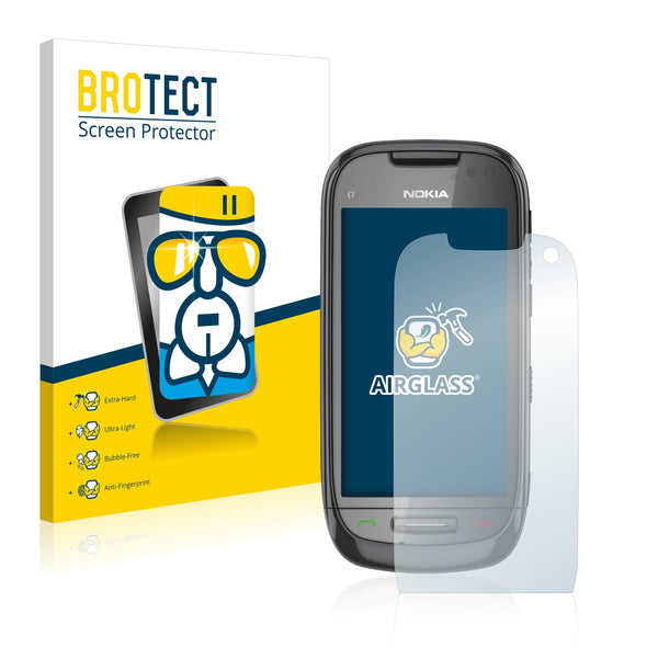 BROTECT AirGlass Glass Screen Protector for Nokia C7-00