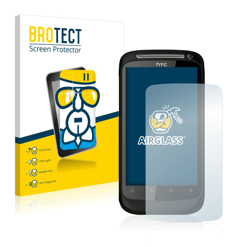 BROTECT AirGlass Glass Screen Protector for HTC Desire S (S510e)