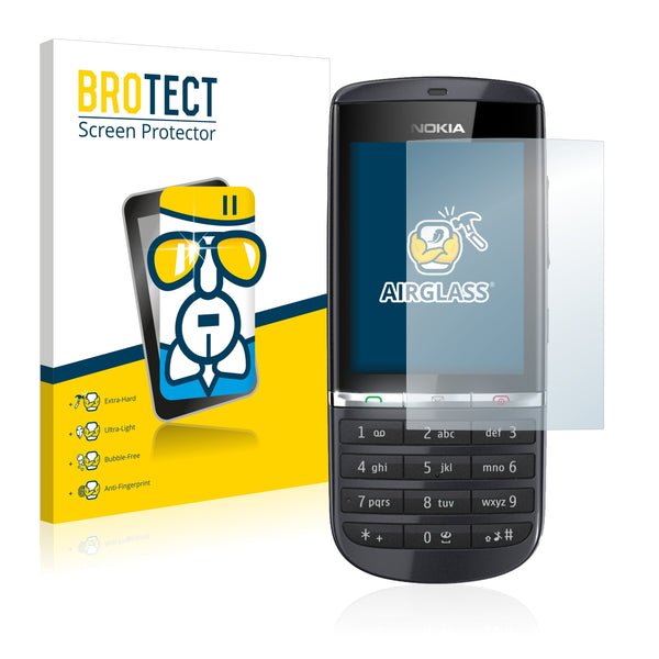 BROTECT AirGlass Glass Screen Protector for Nokia Asha 300