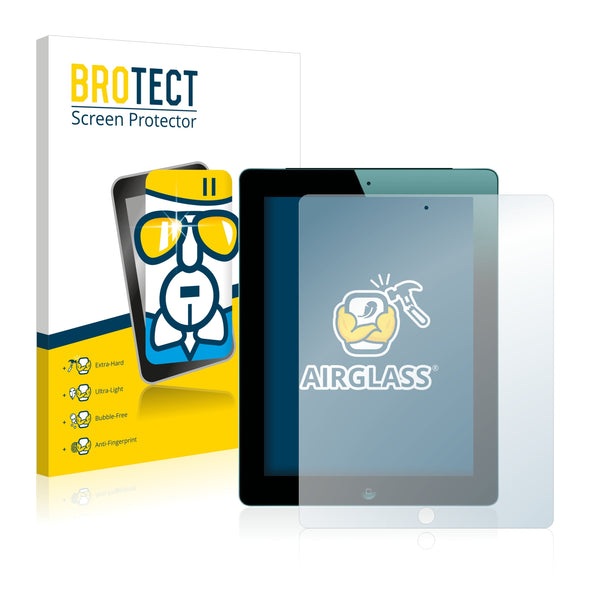 BROTECT AirGlass Glass Screen Protector for Apple iPad Wi-Fi (3th generation)