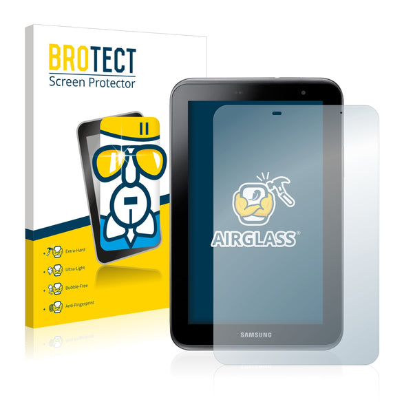 BROTECT AirGlass Glass Screen Protector for Samsung Galaxy Tab 2 (7.0) P3110
