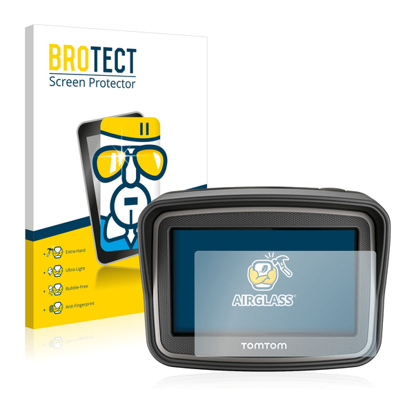 BROTECT AirGlass Glass Screen Protector for TomTom Rider (2013)