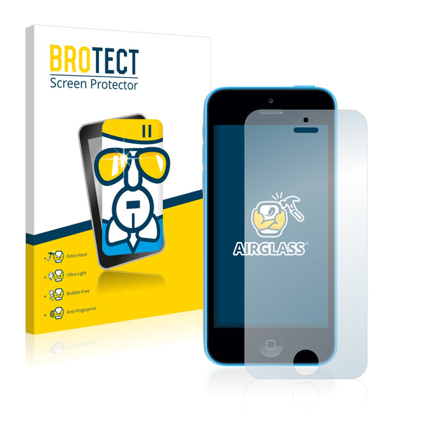 BROTECT AirGlass Glass Screen Protector for Apple iPhone 5C