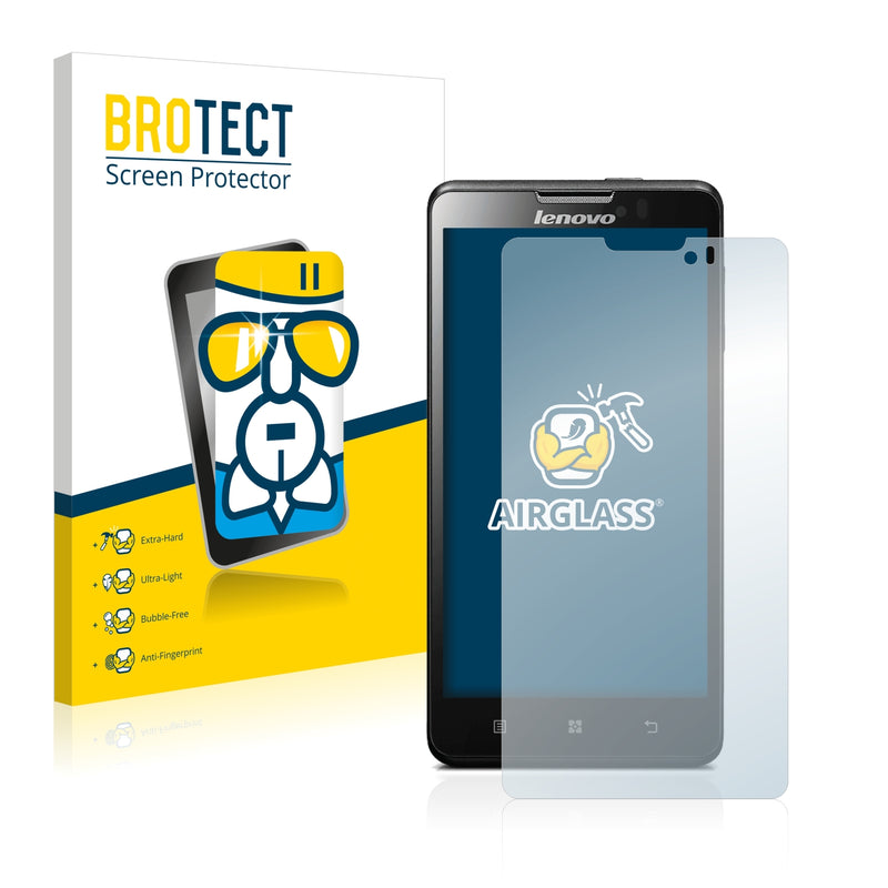 BROTECT AirGlass Glass Screen Protector for Lenovo P780