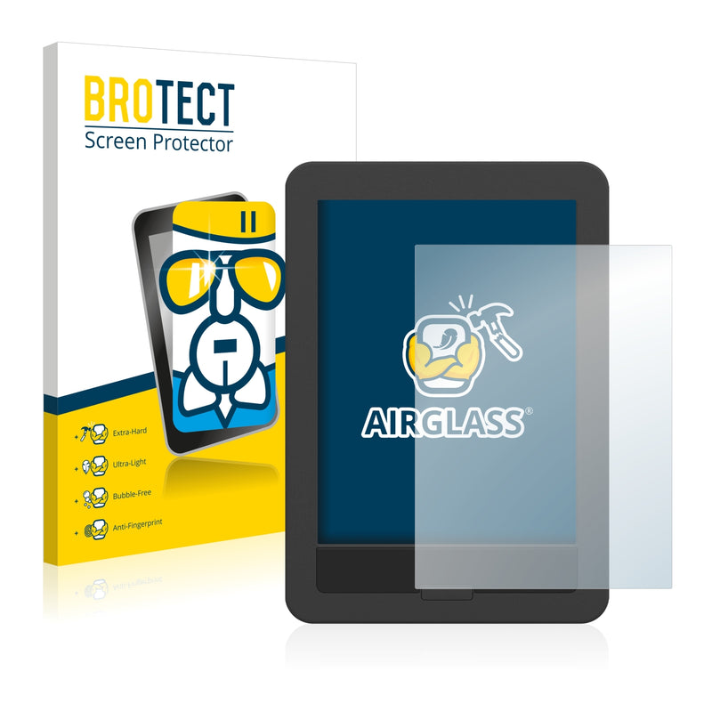 BROTECT AirGlass Glass Screen Protector for BQ Cervantes Touch Light