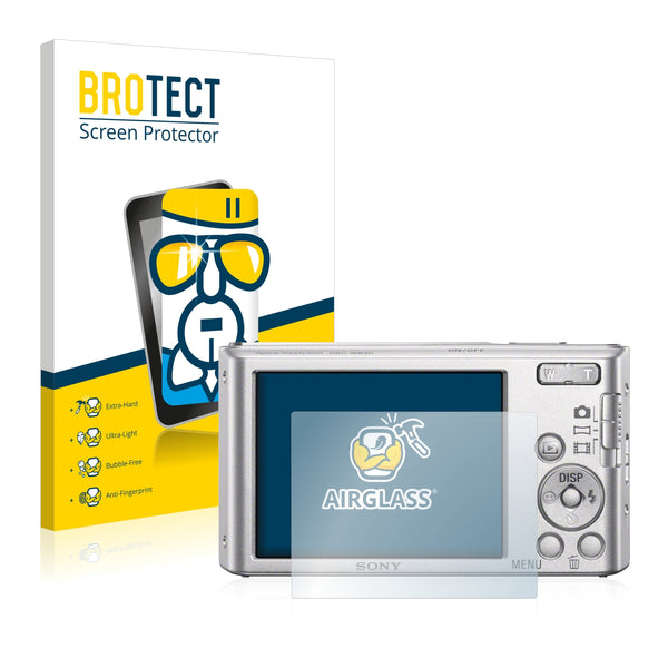 BROTECT AirGlass Glass Screen Protector for Sony Cyber-Shot DSC-W830