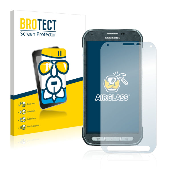 BROTECT AirGlass Glass Screen Protector for Samsung Galaxy S5 Active