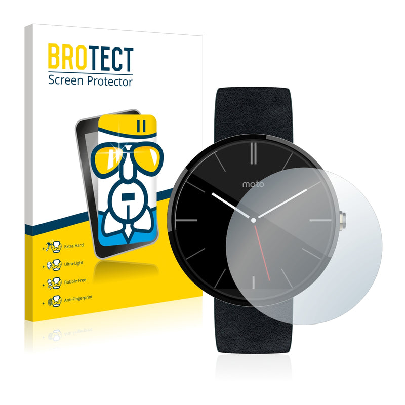 BROTECT AirGlass Glass Screen Protector for Motorola Moto 360 46 mm (1st generation)