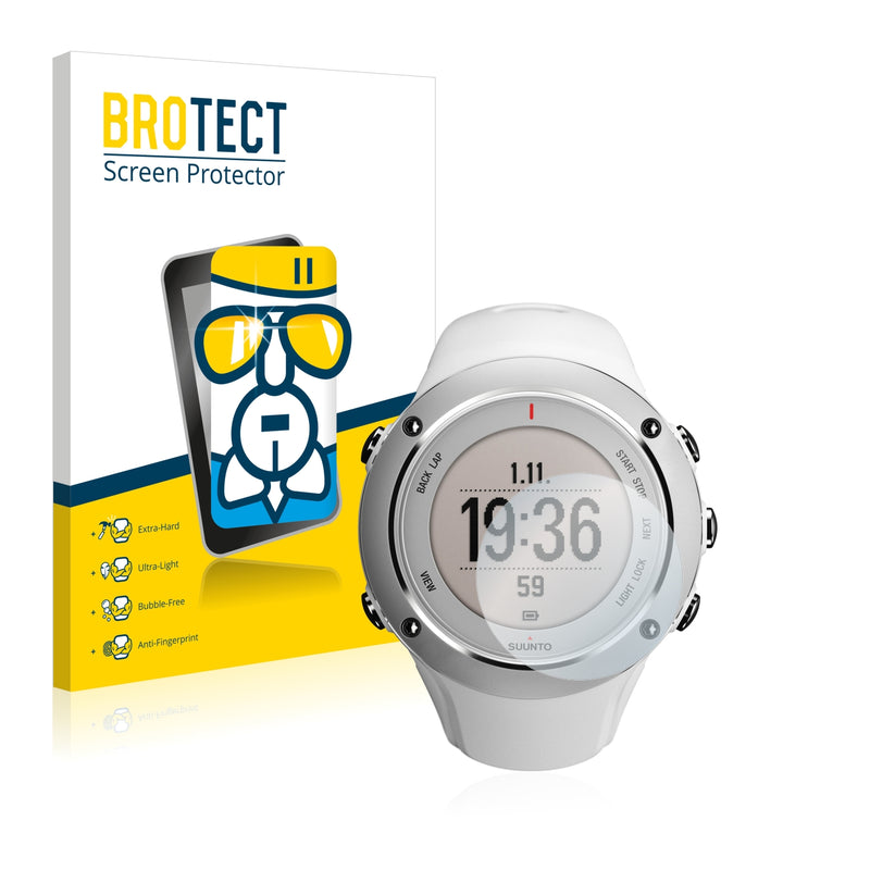 BROTECT AirGlass Glass Screen Protector for Suunto Ambit2 S White