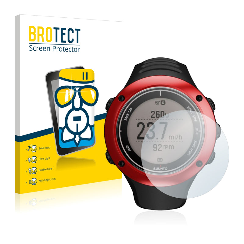 BROTECT AirGlass Glass Screen Protector for Suunto Ambit2 S Red