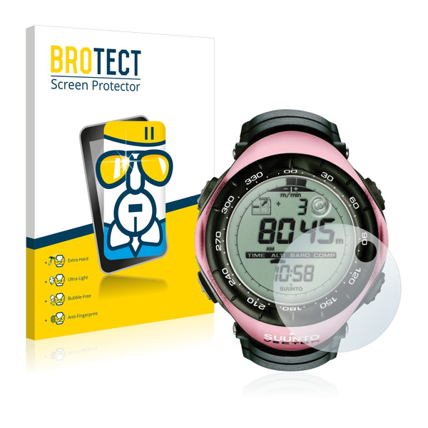 BROTECT AirGlass Glass Screen Protector for Suunto Vector Baby Pink