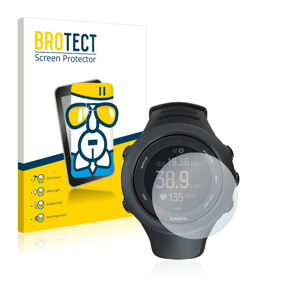BROTECT AirGlass Glass Screen Protector for Suunto Ambit3 Sport Black