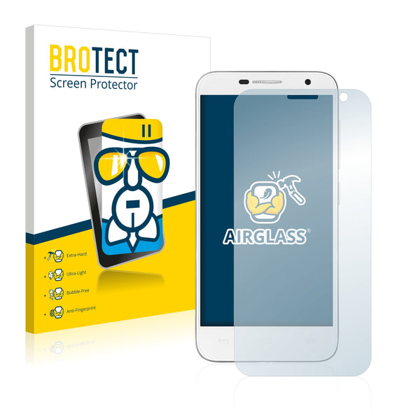 BROTECT AirGlass Glass Screen Protector for Alcatel One Touch Idol 2 Mini 6016X