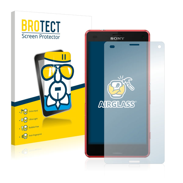 BROTECT AirGlass Glass Screen Protector for Sony Xperia Z3 Compact D5803