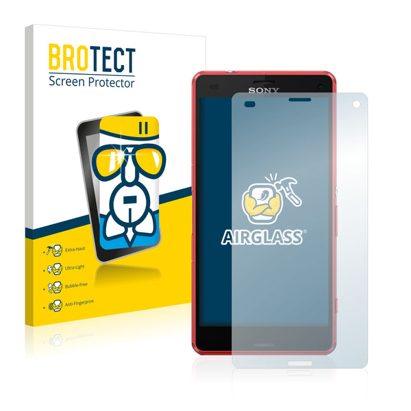BROTECT AirGlass Glass Screen Protector for Sony Xperia Z3 Compact D5833