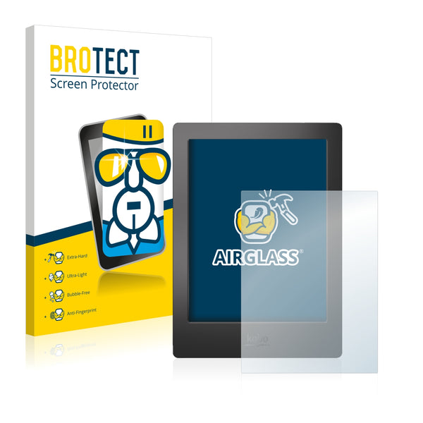BROTECT AirGlass Glass Screen Protector for Kobo Aura H2O