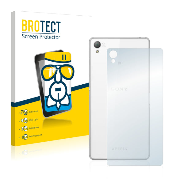 BROTECT AirGlass Glass Screen Protector for Sony Xperia Z3 D6616 (Back)