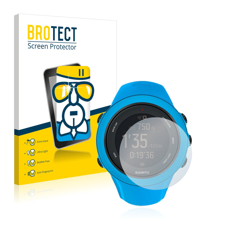 BROTECT AirGlass Glass Screen Protector for Suunto Ambit3 Sport Blue