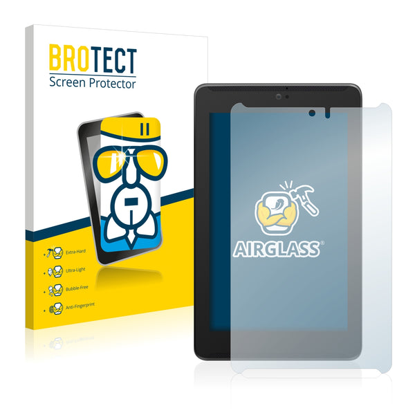 BROTECT AirGlass Glass Screen Protector for Asus FonePad 7 LTE ME372CL
