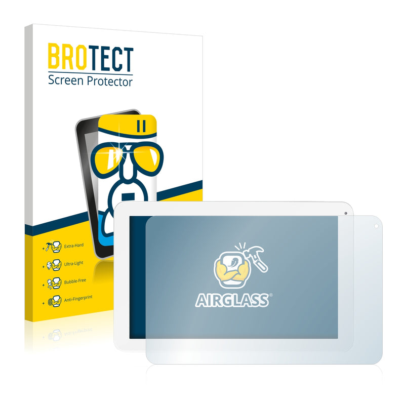 BROTECT AirGlass Glass Screen Protector for GoClever Quantum 1010M