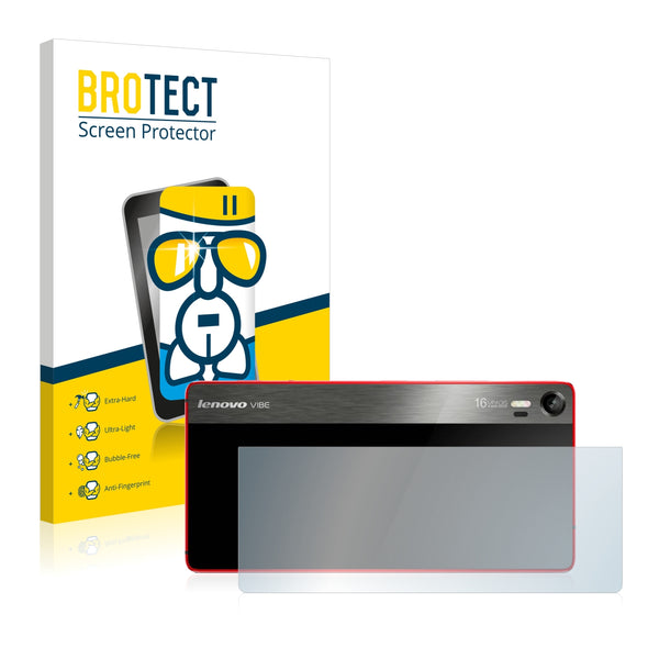 BROTECT AirGlass Glass Screen Protector for Lenovo Vibe Shot (Back)