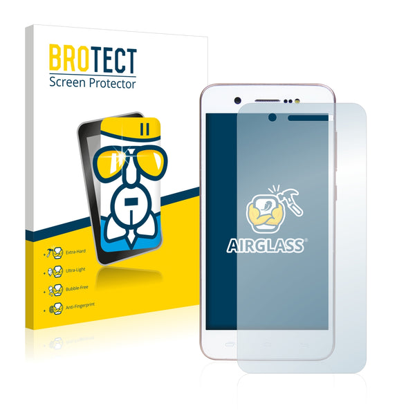 BROTECT AirGlass Glass Screen Protector for Mediacom PhonePad Duo S470