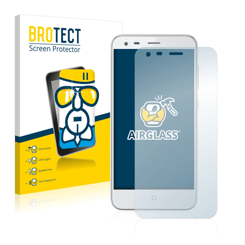 BROTECT AirGlass Glass Screen Protector for ZTE Blade S6 Plus