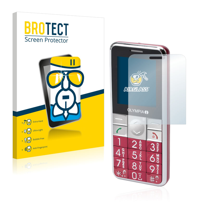 BROTECT AirGlass Glass Screen Protector for Olympia Viva Plus