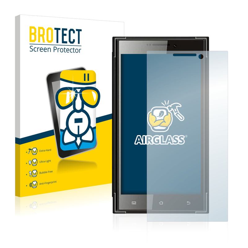 BROTECT AirGlass Glass Screen Protector for Karbonn Platinum P9