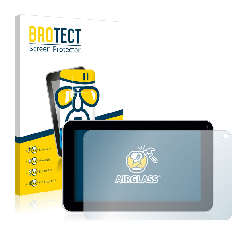 BROTECT AirGlass Glass Screen Protector for Logicom S732