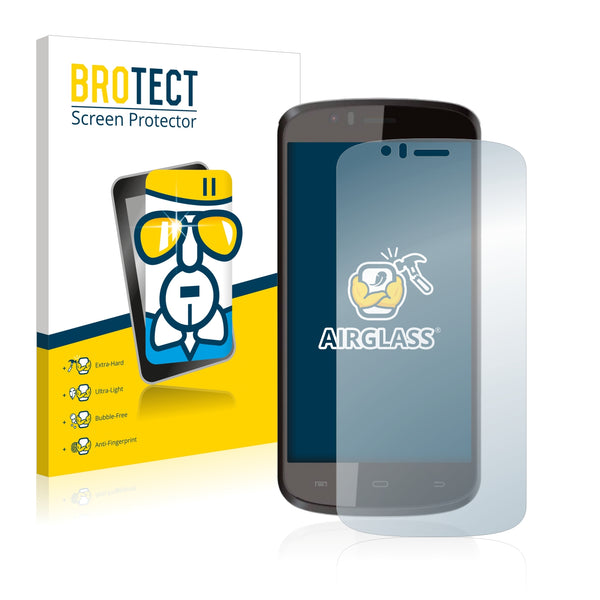 BROTECT AirGlass Glass Screen Protector for Archos 50e Helium