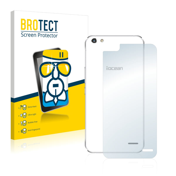 BROTECT AirGlass Glass Screen Protector for iOcean X9 (Back)