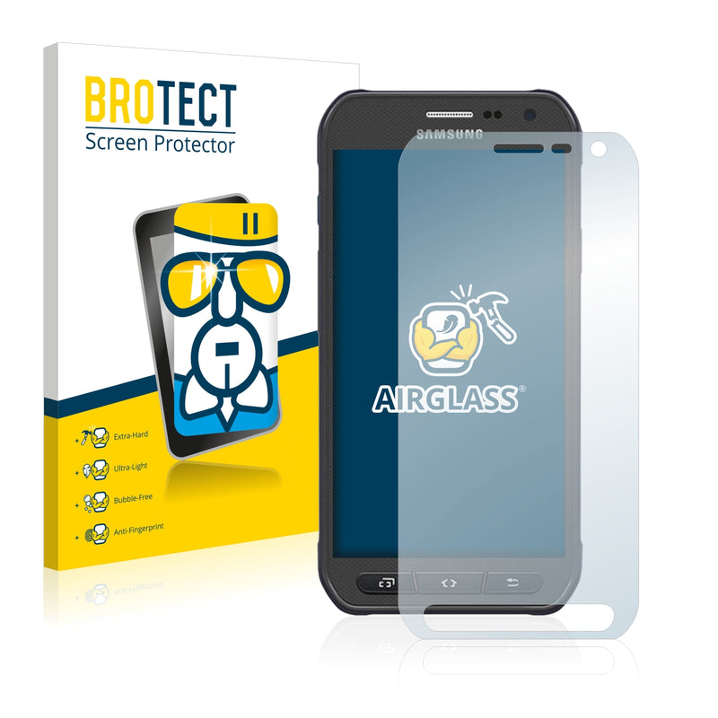 BROTECT AirGlass Glass Screen Protector for Samsung Galaxy S6 Active SM-G890A