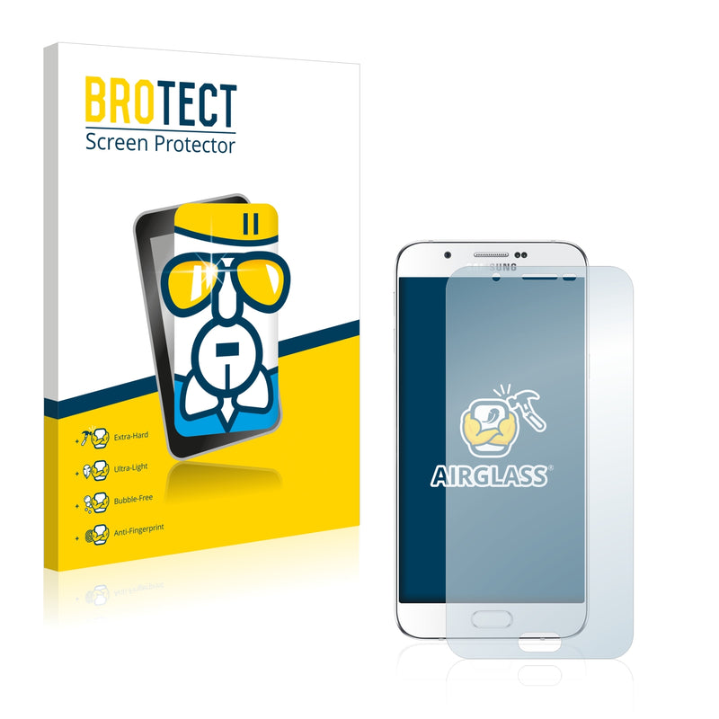 BROTECT AirGlass Glass Screen Protector for Samsung Galaxy A8 2015