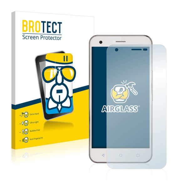 BROTECT AirGlass Glass Screen Protector for Vodafone Smart Ultra 6